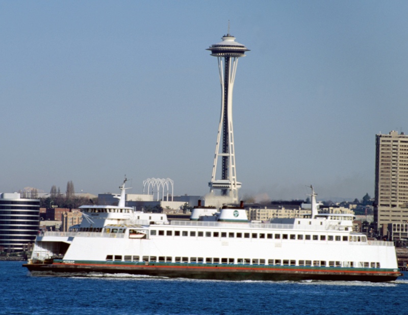 Seattle Ferry on the Waterfront